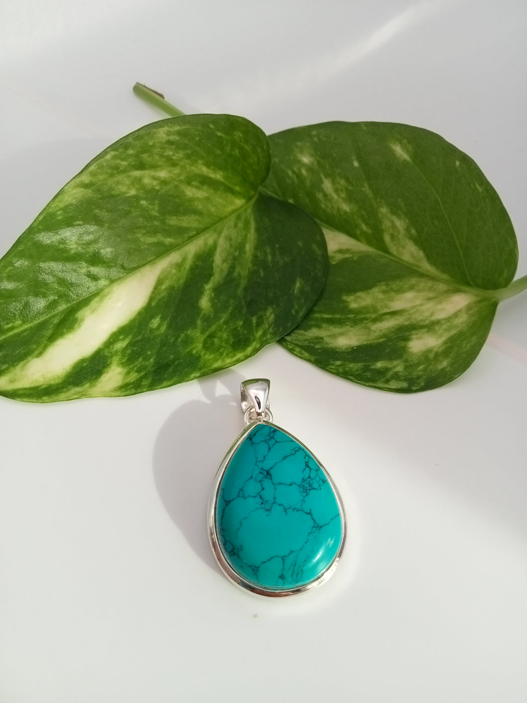 Turquoise Oval Pendant