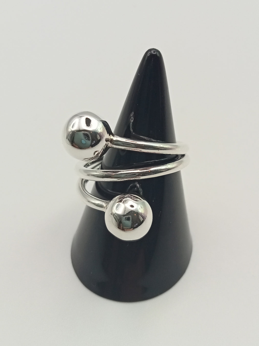 Twin Ball Band Ring