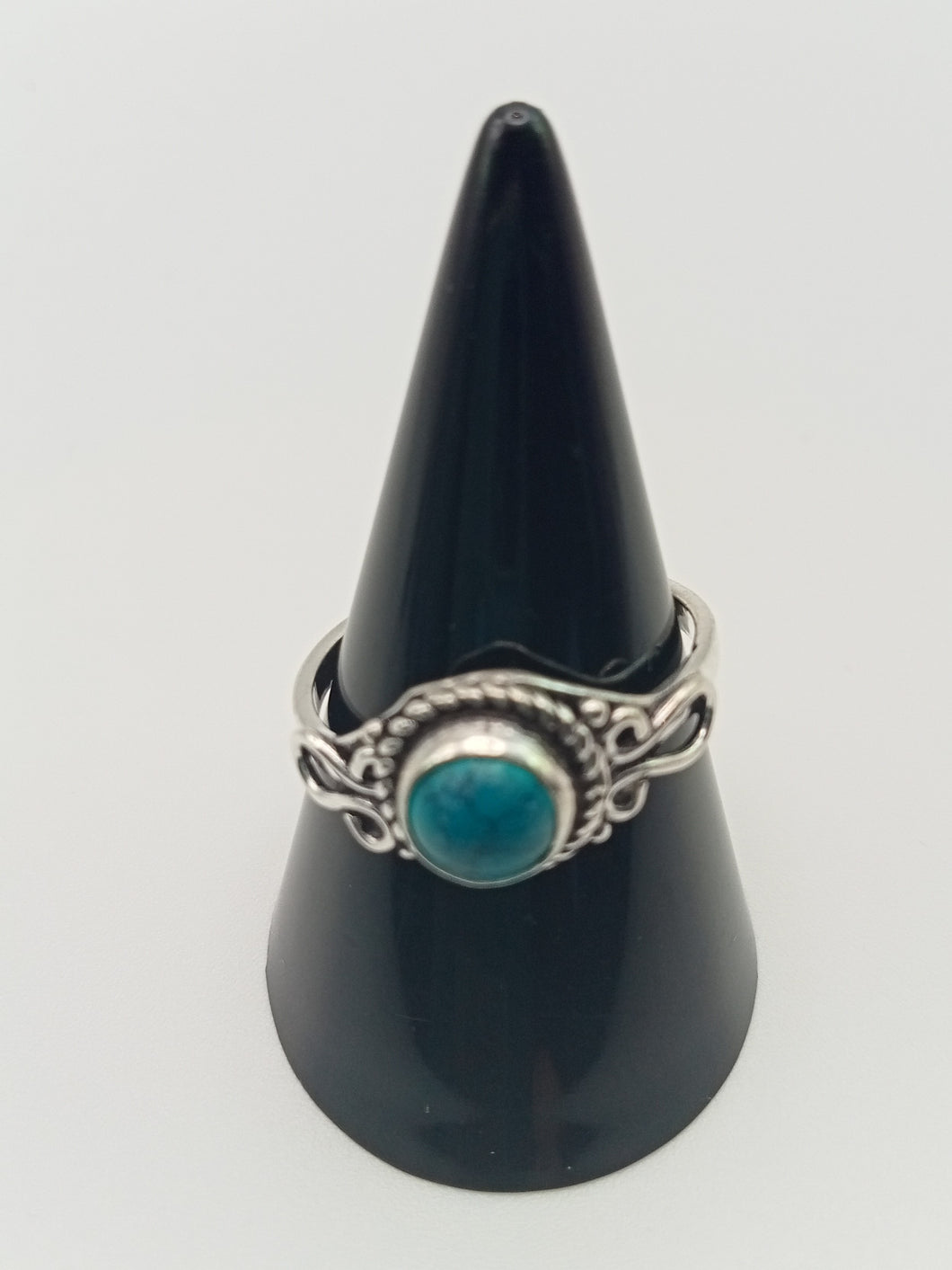 Silver Ring with Moonstone Stone