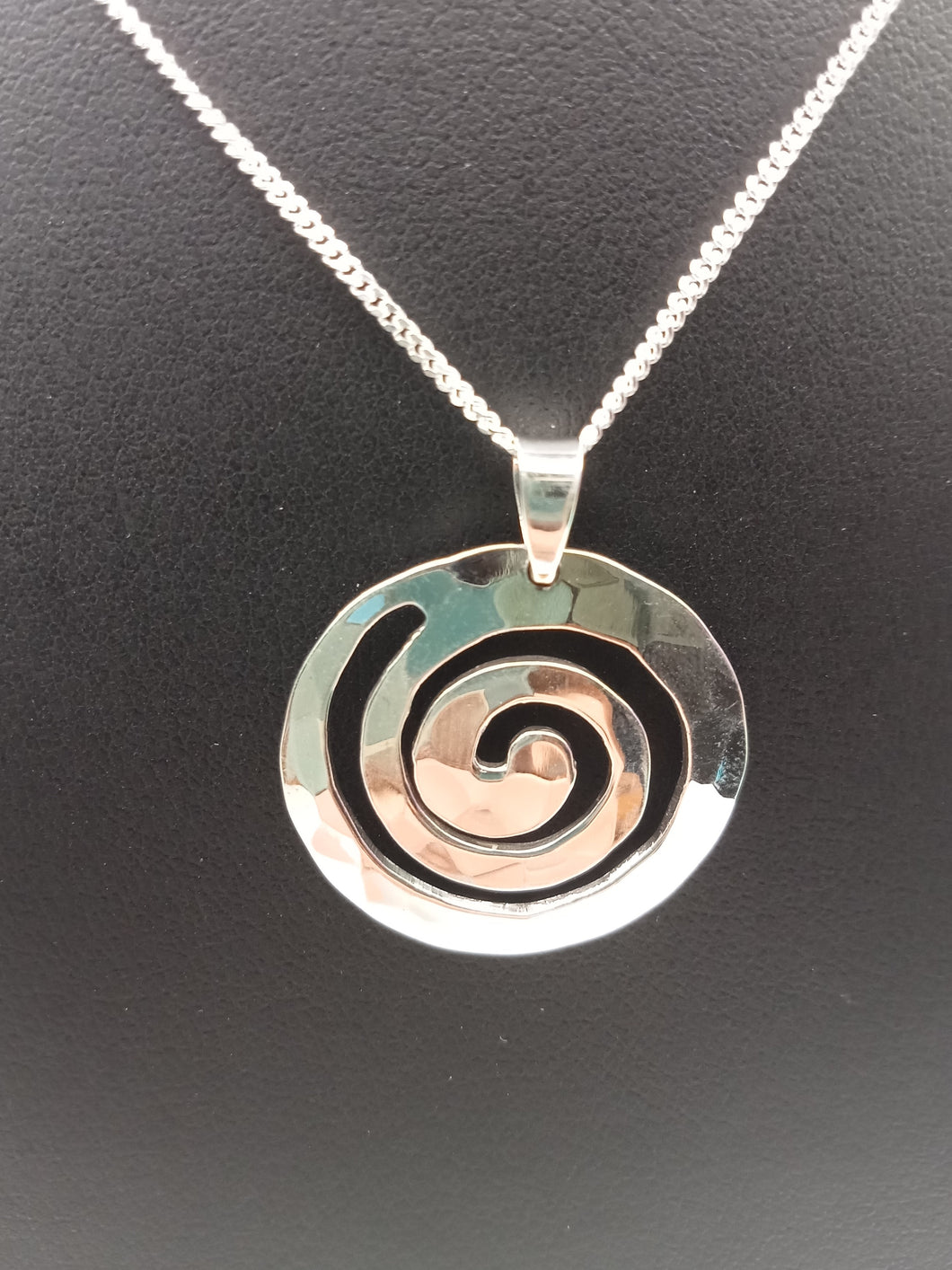 Sterling Silver Swirl Pendant