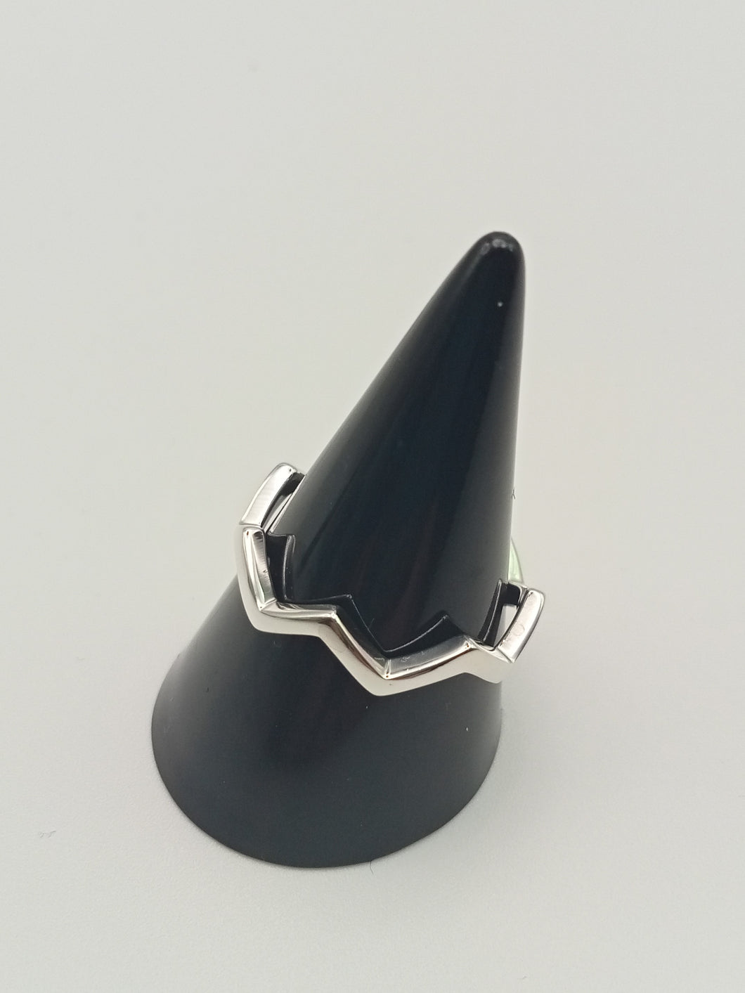 Zig Zag Wide Ring